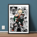 GobekUsa "My Hero Academia Canvas Wall Art"
