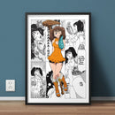 GobekUsa "My Hero Academia Canvas Wall Art"