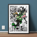GobekUsa "My Hero Academia Canvas Wall Art"