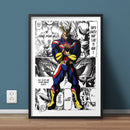 GobekUsa "My Hero Academia Canvas Wall Art"
