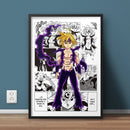 GobekUsa "My Hero Academia Canvas Wall Art"