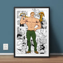 GobekUsa "My Hero Academia Canvas Wall Art"