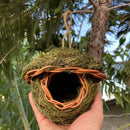 GobekUsa Natural Grass Bird Cage for Outdoor Decor