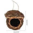 GobekUsa Natural Grass Bird Cage for Outdoor Decor