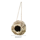GobekUsa Natural Grass Bird Cage Hanging Parrot Nest