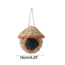 GobekUsa Natural Grass Bird Cage Hanging Parrot Nest