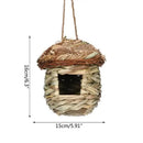 GobekUsa Natural Grass Bird Cage Hanging Parrot Nest