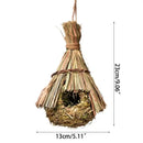 GobekUsa Natural Grass Bird Cage Hanging Parrot Nest