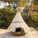 GobekUsa Natural Grass Bird Cage Hanging Parrot Nest