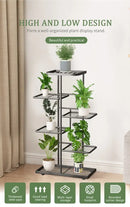 GobekUsa Natural Iron Plant Stand Holder - 4/5/6Layers