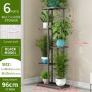 GobekUsa Natural Iron Plant Stand Holder - 4/5/6Layers