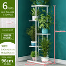 GobekUsa Natural Iron Plant Stand Holder - 4/5/6Layers