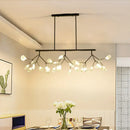 GobekUsa Nordic 27-Light Tree Branch Glass Pendant Lamp for Dining Room - Island Ceiling Light