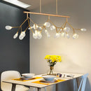 GobekUsa Nordic 27-Light Tree Branch Glass Pendant Lamp for Dining Room - Island Ceiling Light