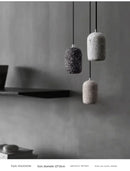 GobekUsa Nordic Cement Pendant Lamp - Industrial Style Lighting
