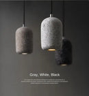 GobekUsa Nordic Cement Pendant Lamp - Industrial Style Lighting
