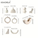 GobekUsa Nordic Ceramic Donut Vase - Home Decor Accent