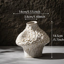 GobekUsa Nordic Ceramic Vase with Pampas Grass