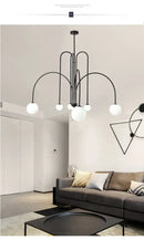 GobekUsa Nordic Comet Glass Ball Chandelier - Elegant Home Décor