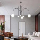 GobekUsa Nordic Comet Glass Ball Chandelier - Elegant Home Décor