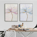 GobekUsa Nordic Flower Abstract Canvas Art Print