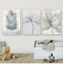 GobekUsa Nordic Flower Abstract Canvas Art Print