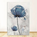 GobekUsa Nordic Flower Abstract Canvas Art Print