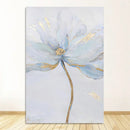 GobekUsa Nordic Flower Abstract Canvas Art Print