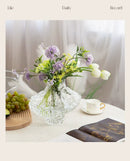GobekUsa Nordic Frosting Glass Vase - Modern Home Decor