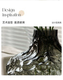 GobekUsa Nordic Frosting Glass Vase - Modern Home Decor