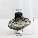 GobekUsa Nordic Frosting Glass Vase - Modern Home Decor by Decorbites