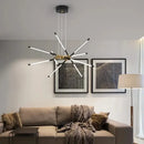 GobekUsa Nordic Geometry LED Chandelier with Remote Control