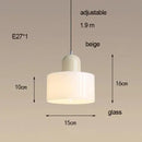 GobekUsa Nordic Glass Chandelier for Bedroom and Bar