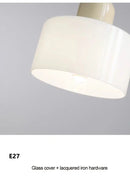 GobekUsa Nordic Glass Chandelier for Bedroom and Bar