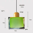 GobekUsa Nordic Glass Chandelier for Bedroom and Bar