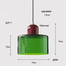GobekUsa Nordic Glass Chandelier for Bedroom and Bar
