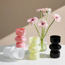 GobekUsa Nordic Glass Flower Vase Home Decor