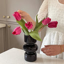 GobekUsa Nordic Glass Flower Vase Home Decor