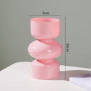 GobekUsa Nordic Glass Flower Vase Home Decor