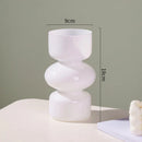 GobekUsa Nordic Glass Flower Vase Home Decor