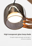 GobekUsa Nordic Glass LED Pendant Chandelier - Modern, Luxury by Decorbites