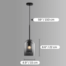 GobekUsa Nordic Glass Pendant Lighting