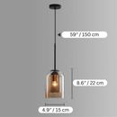 GobekUsa Nordic Glass Pendant Lighting