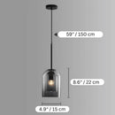 GobekUsa Nordic Glass Pendant Lighting
