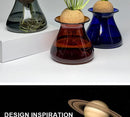 GobekUsa Nordic Glass Vase for Home Decor - Small Transparent Vase