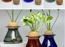 GobekUsa Nordic Glass Vase for Home Decor - Small Transparent Vase