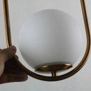 GobekUsa Nordic Gold Pendant Light with Glass Shade