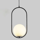 GobekUsa Nordic Gold Pendant Light with Glass Shade