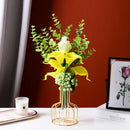 GobekUsa Nordic Golden Iron Hydroponic Table Vase