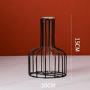 GobekUsa Nordic Golden Iron Hydroponic Table Vase